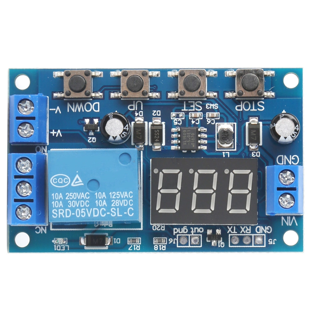 Battery Charge Discharge Module Integrated Board Voltmeter Undervoltage Overvoltage Protection