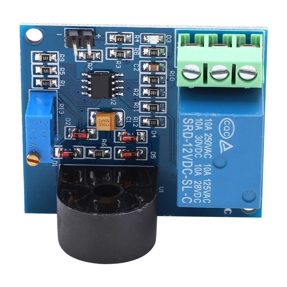 Overcurrent Protection Sensor Module Switch Signal Output AC Current Detection 12V Relay