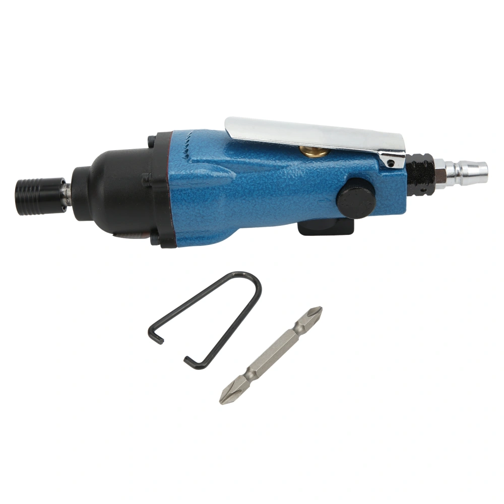 Air Screwdriver Straight Handle High Torsion Alloy Steel Pneumatic Screw Tightening Tool