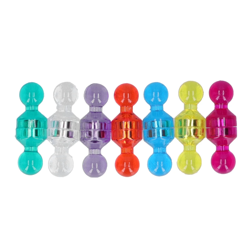 14Pcs Magnetic Thumbtack Colorful Powerful Push Pin Magnets Whiteboard Fixed Attached Nail