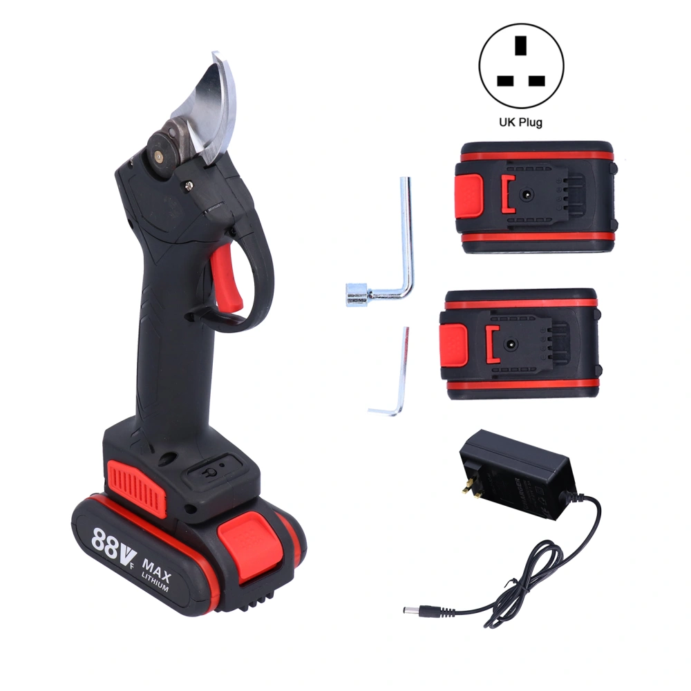 Electric Pruning Shear Branch Cutter Pruner Professional Cordless with Storage Box AC100‑240VUK Plug