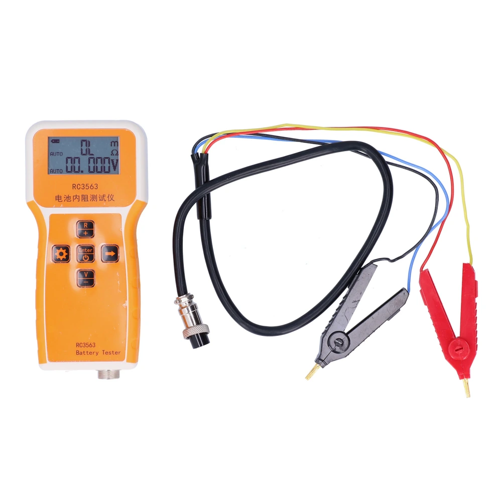 RC3563 Internal Resistance Tester Portable Electric Battery Vehicle Internal Resistance Meter