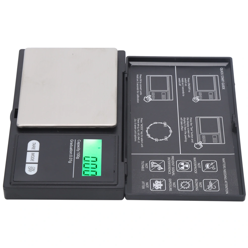 Gold Jewelry Digital Scale LED Display Portable Medicine Pocket Scale Weighing Tool1kg/0.1g