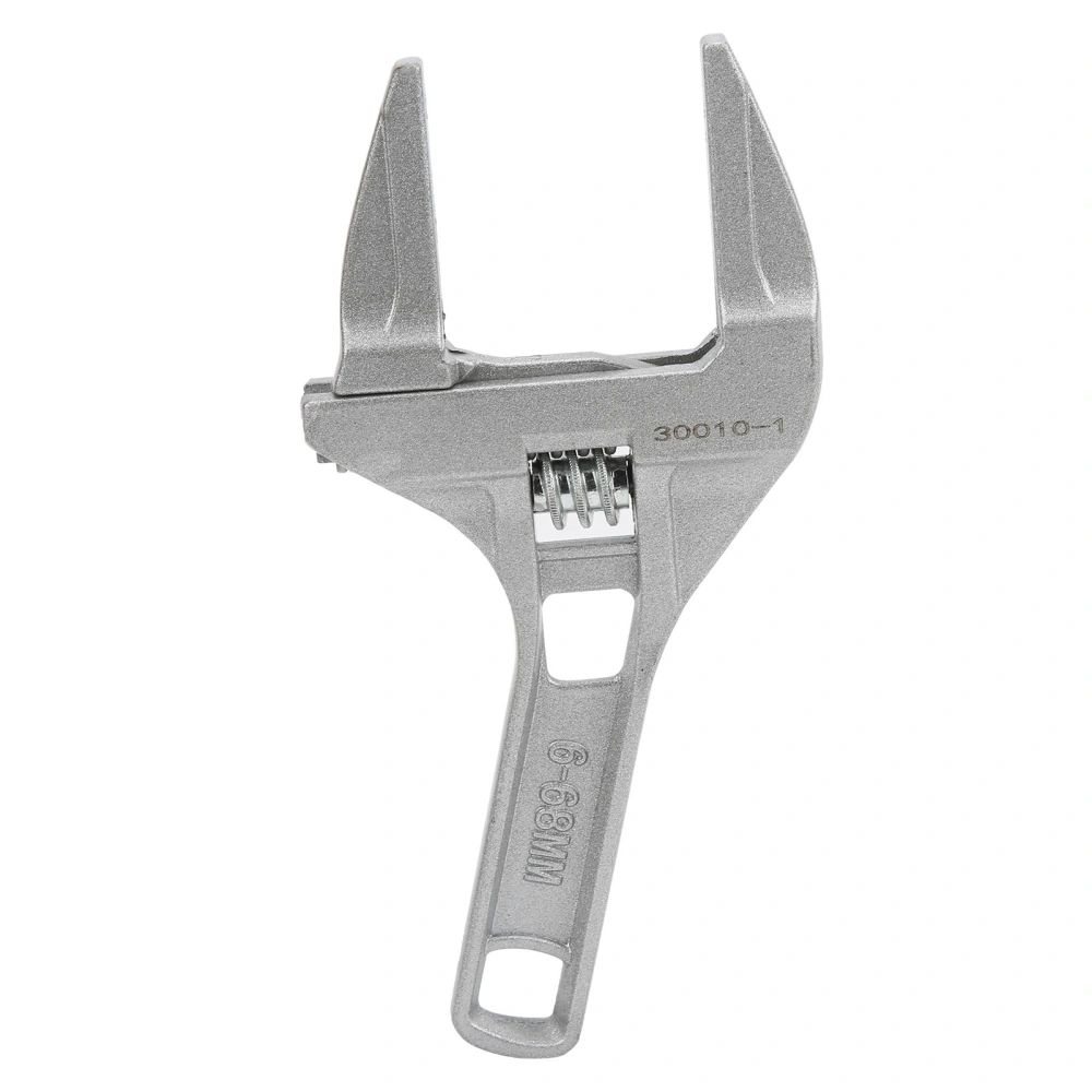 Bathroom Wrench Large Opening Adjustable Wrench Aluminum Alloy Wrench for Pipe Fittings