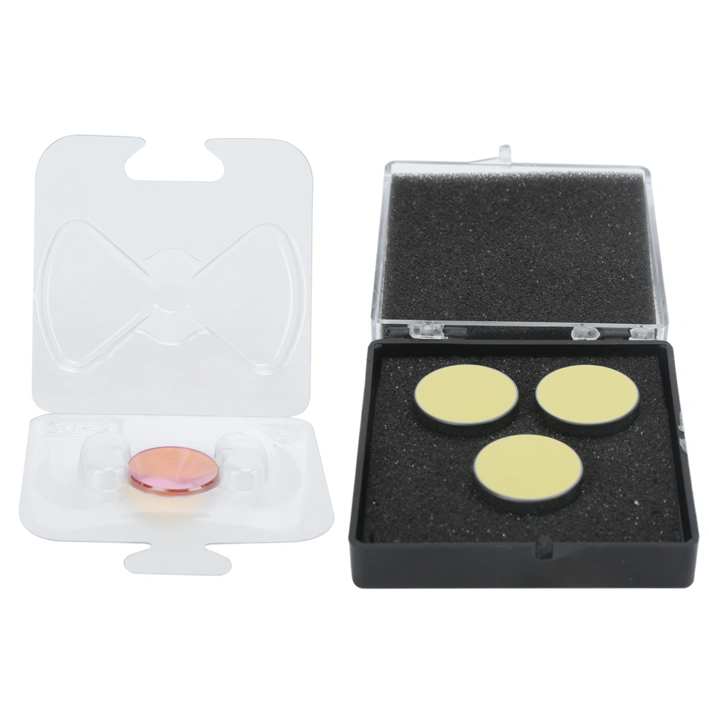 Laser Lens Set 3Pcs 20 Reflective Mirror 1Pc Focusing Lens Engraving Machine Parts 20‑2063.5