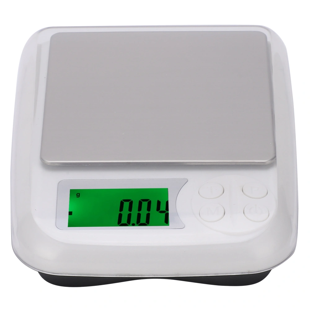 Digital Scale Stainless Steel Mini LED Display High Accuracy Electronic Weighing Balance3kg/0.1g