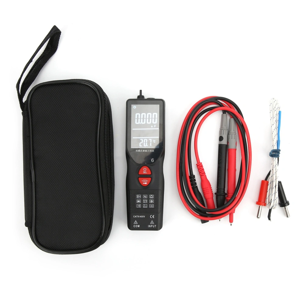 Dual Mode Smart Multimeter Handheld Multifunction Digital DC/AC Voltage Meter Detector