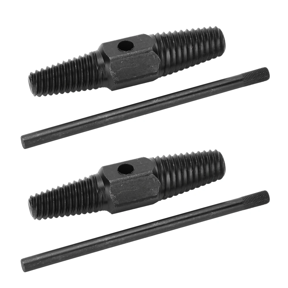 2 Set Screw Extractor DoubleEnd Fine Tooth Thread Bolt Remover for G1/2in G3/4in Water Pipe