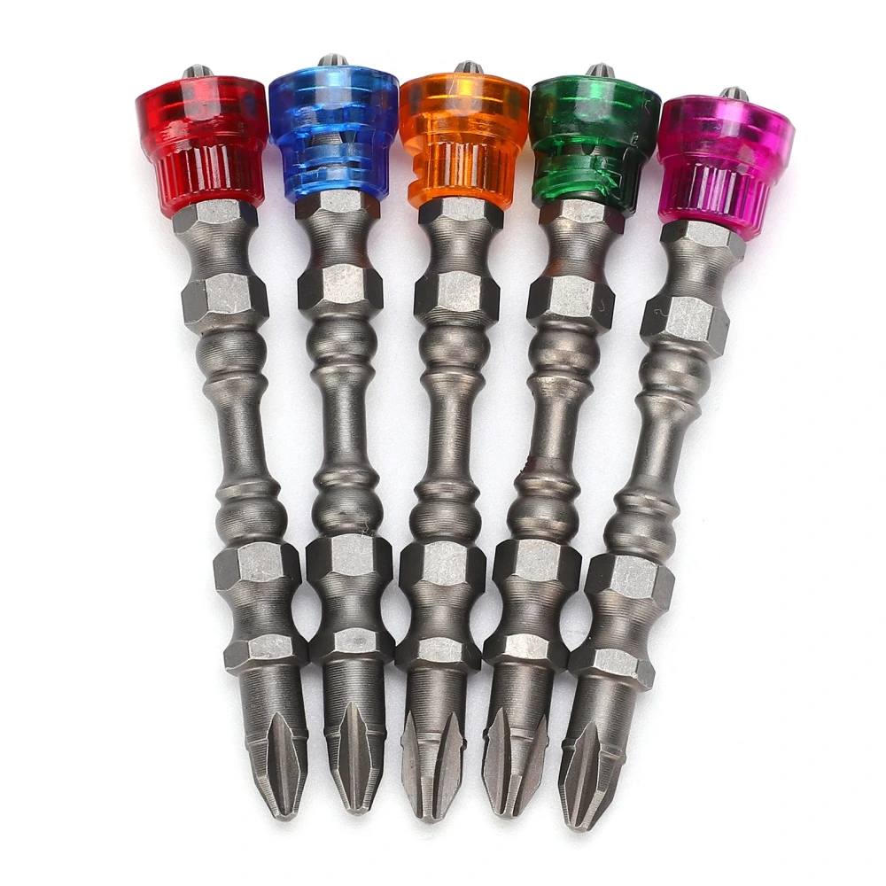 5Pcs Drywall Screwdriver Bit Cross MultiFunction Nut Driver Hardware Industrial Supplies