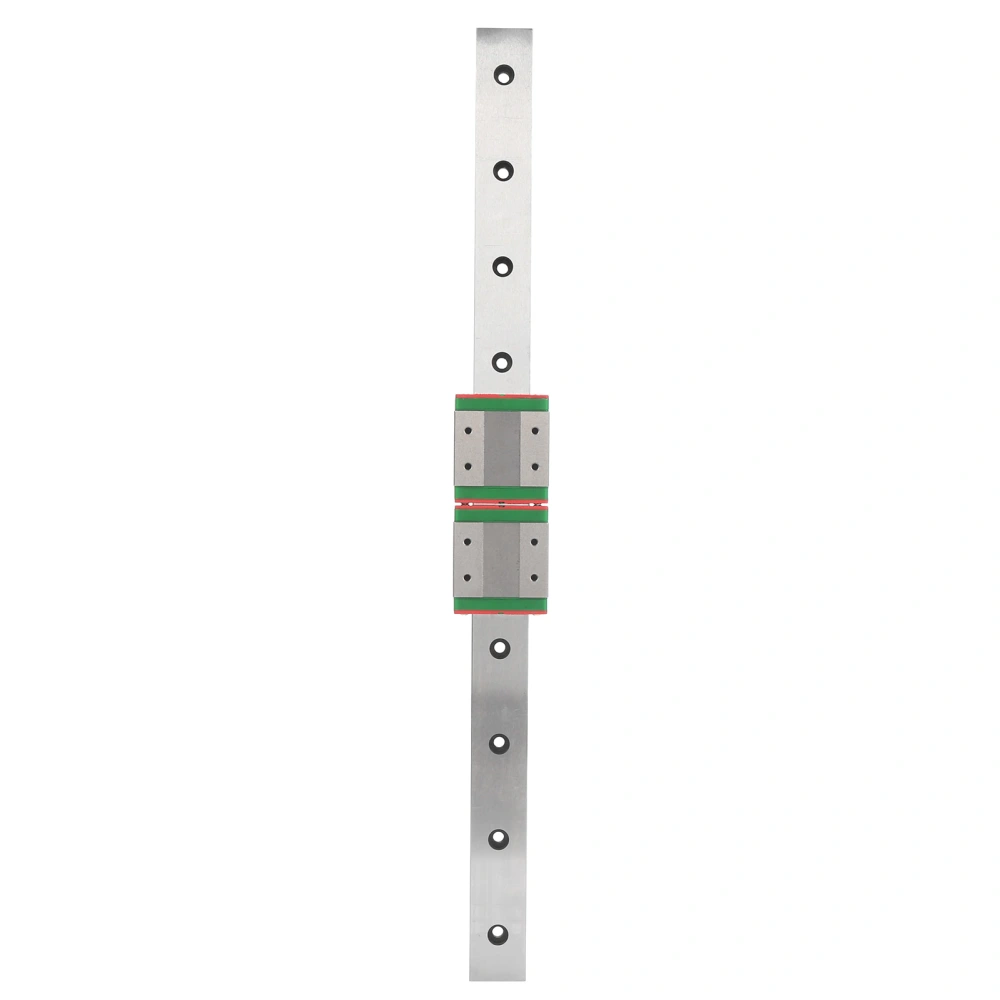 Linear Rail Mini Dual Widened Slide Block Stainless Steel Machine Tool Guide MGW12C‑400‑2R