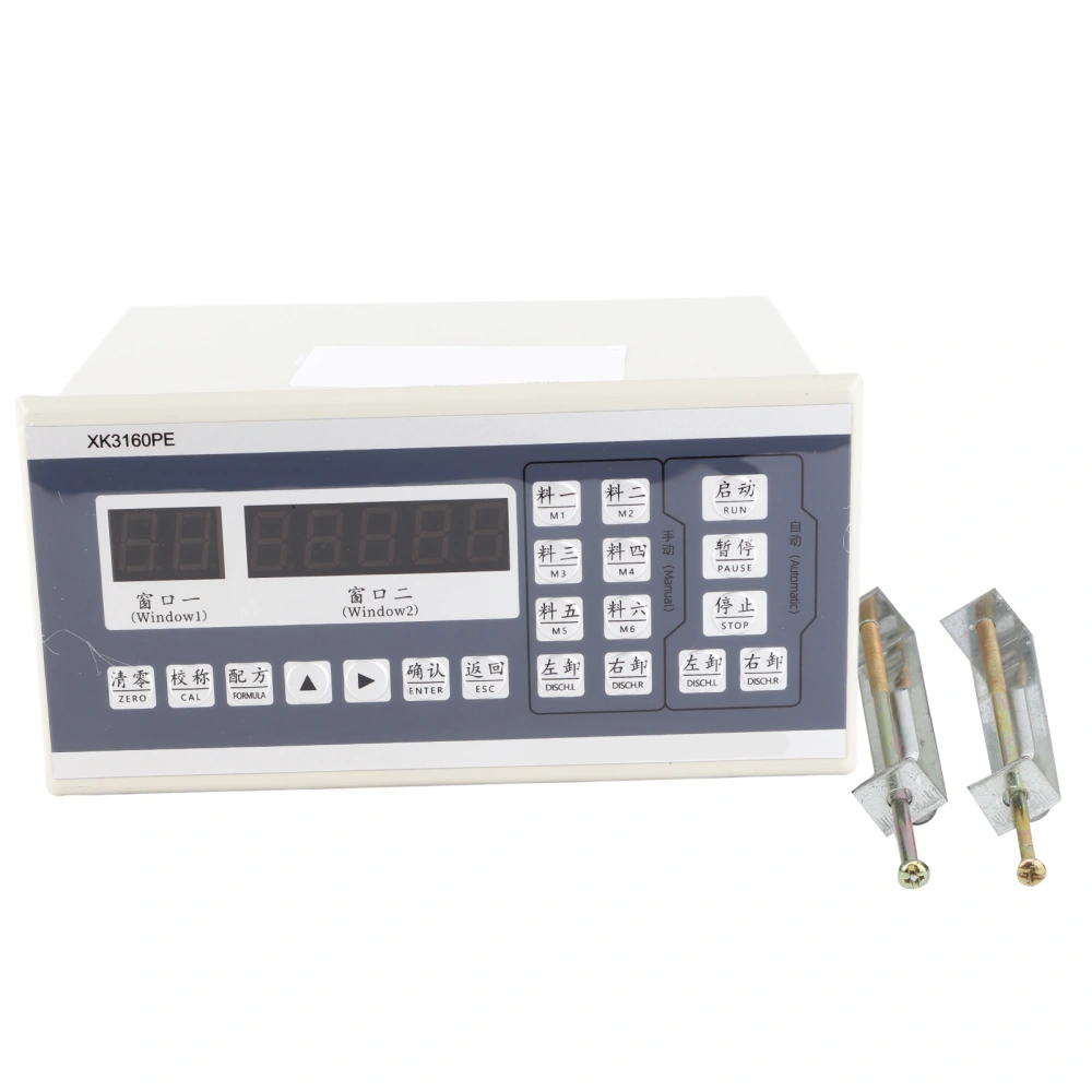 Weight Indicator Batching Weighing Controller Automatic/Semi‑Automatic XK3160PE AC220V 9W