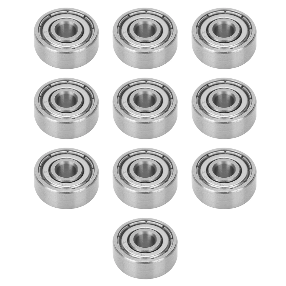 10PCS S624ZZ 4x13x5mm Stainless Steel Ball Bearings for Longboards Roller Skates Parts