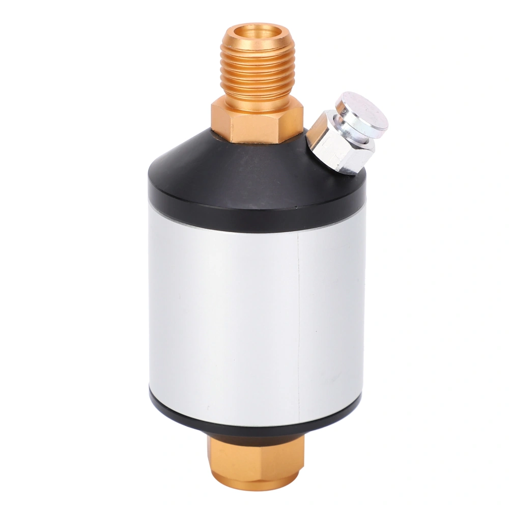 AirOilWater Separator Aluminum G1/4 Thread with Brass Joint 10MPa for Spray Gun