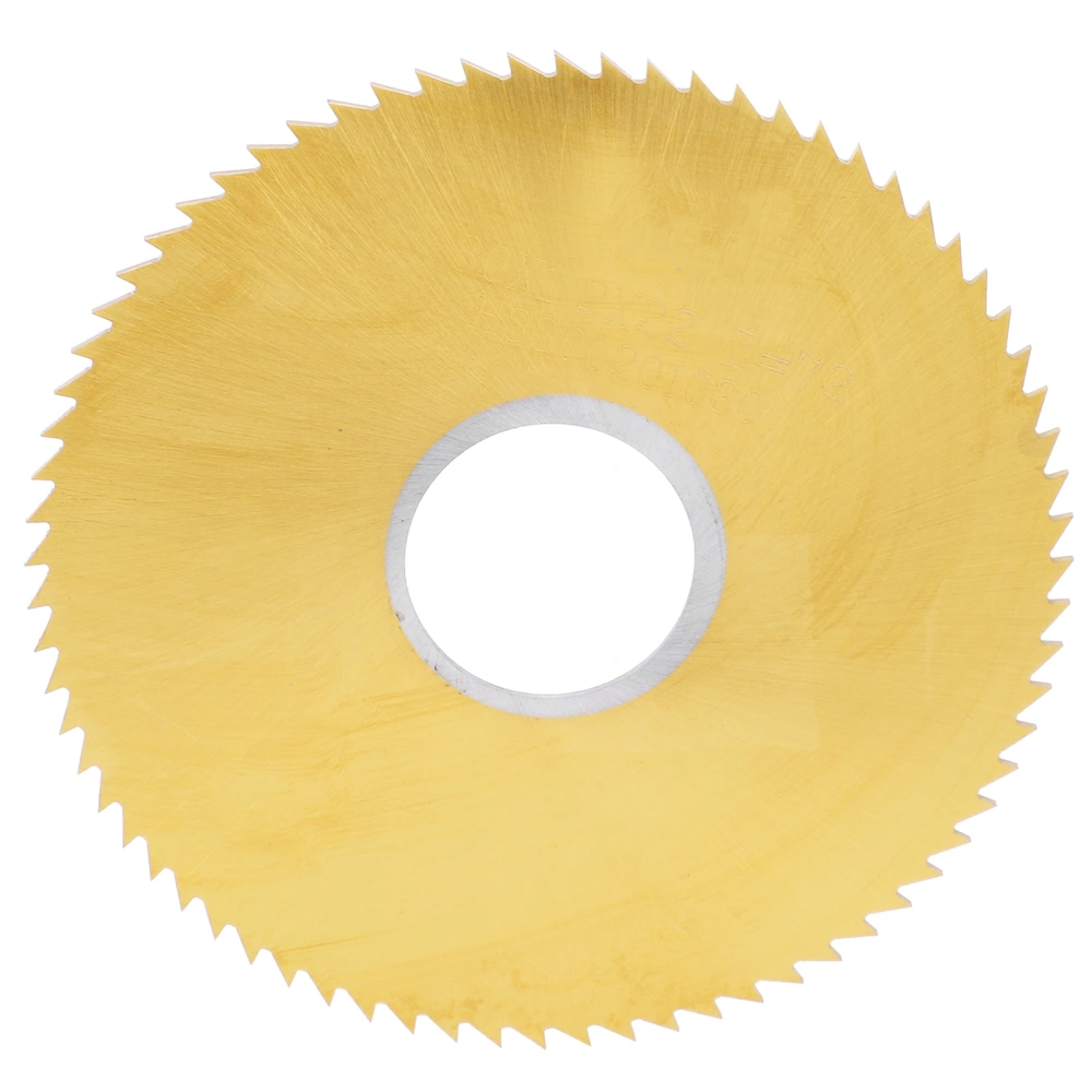 Saw Blade High Speed Steel Fine Tooth Disc Circular Drilling Cutting Tool 80 x 1.2mm