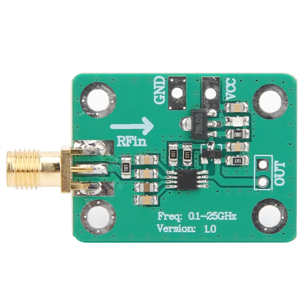 Logarithmic Detector Module RF Signal Log Output Power Meter 0.1-2.5GHz Controller