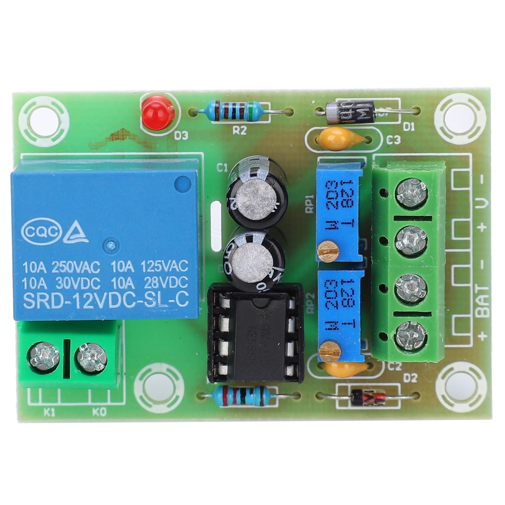 Battery Charging Control Module 12V Power Supply Board Overcharge Prevention Panel XHM601