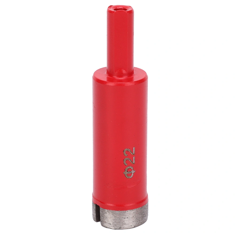 Saw Bit Flat‑Tooth Diamond Coated High Speed Steel Drill Hole Opener for Ceramic Tile Marble22mm