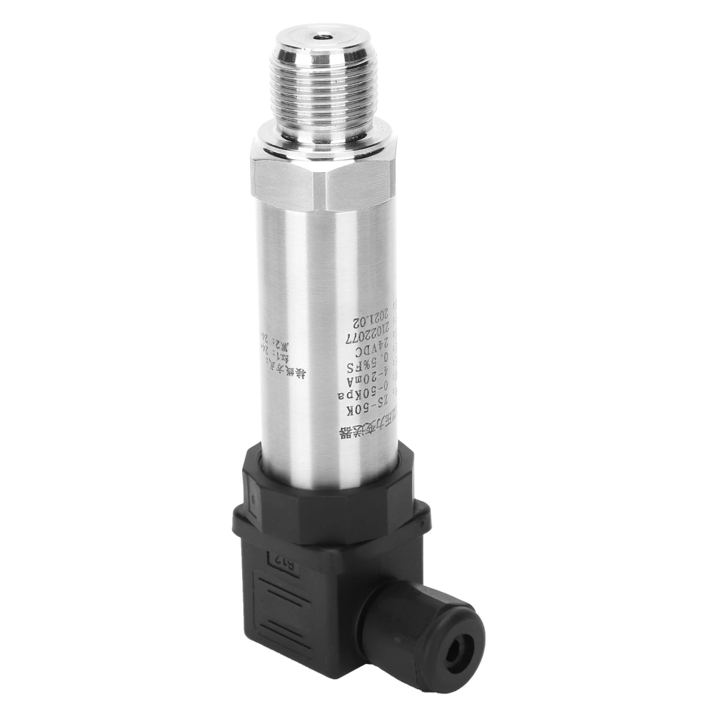 Pressure Transmitter 4‑20mA Stainless Steel Diffused Silicon Transducer Sensor 8~32V