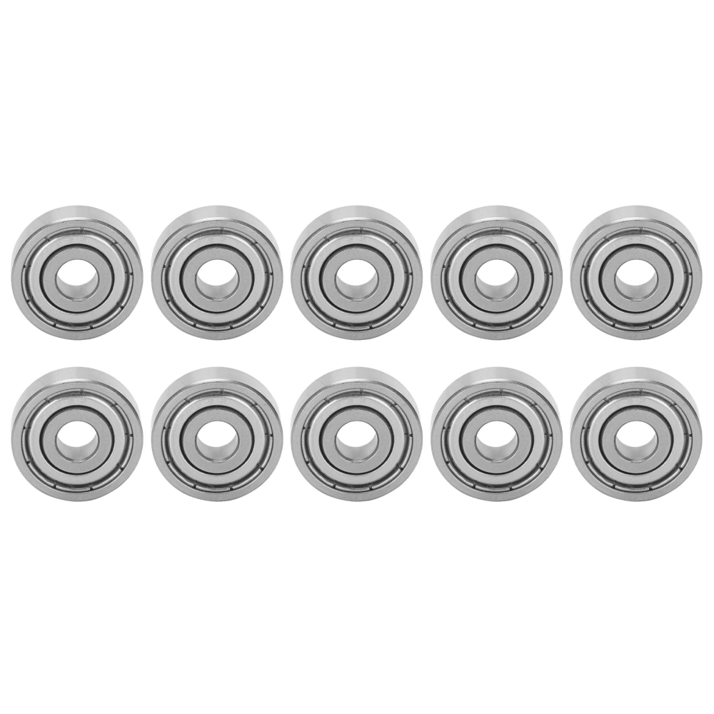 10Pcs Ball Bearing Mute Stainless Steel Longboard Roller Skating Wheel Accessories S625Z