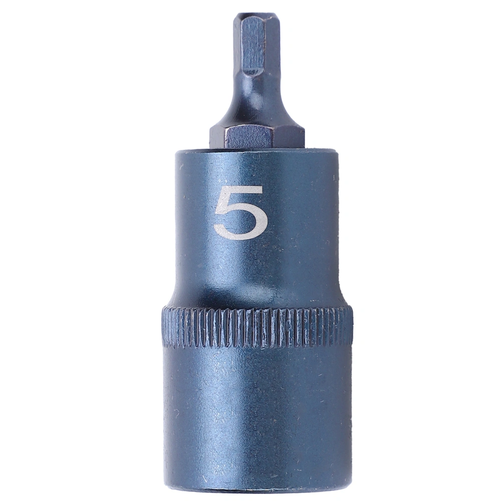 Hex Socket Screwdriver Bit S2 Alloy Steel H5 Hardware for Accuracy Machinery Repairing