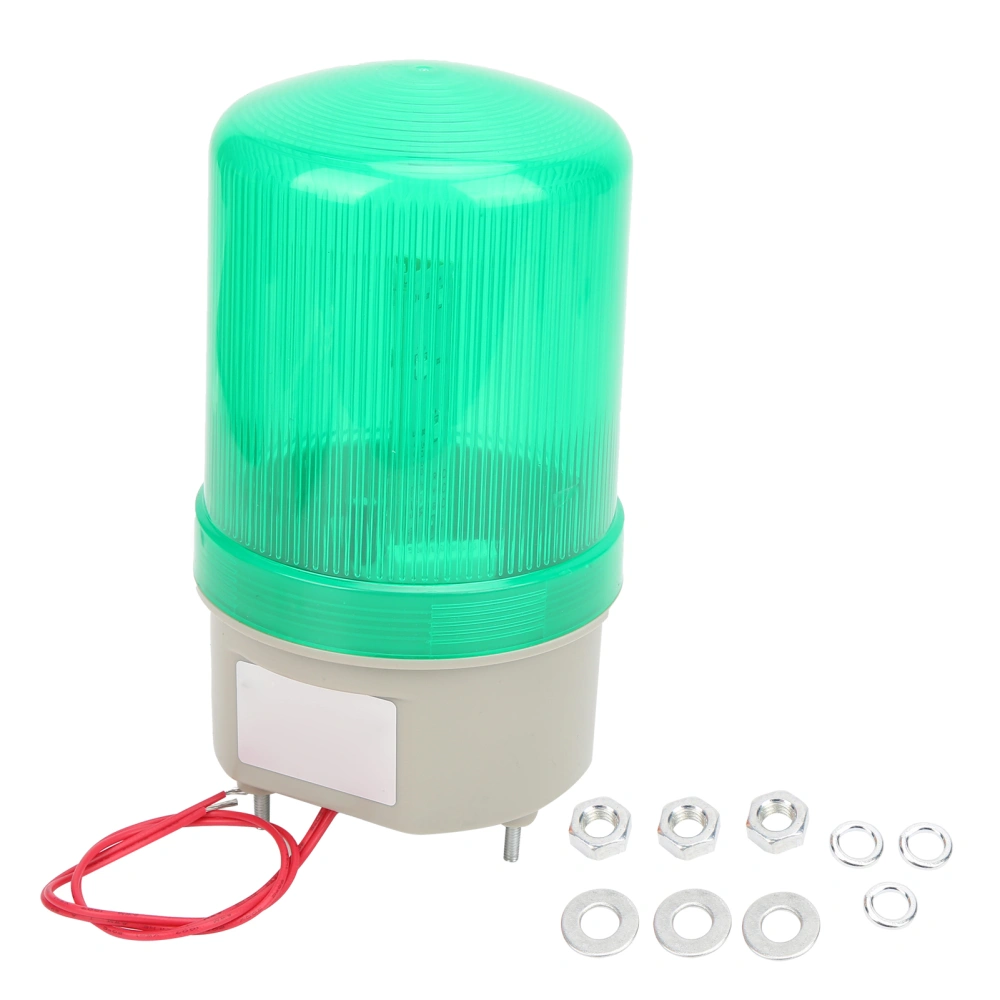 BERM Warning Light LED Lamp Bead Rotating Shining Industrial Indicator 24V DC BEM‑1101Green