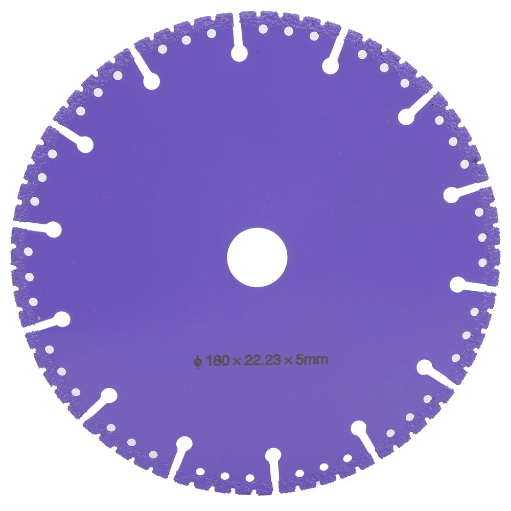 Vacuum Brazed Diamond Saw Blade Demolition Ceramic Tiles Cutting Disc Grinding WheelDiameter 180mm