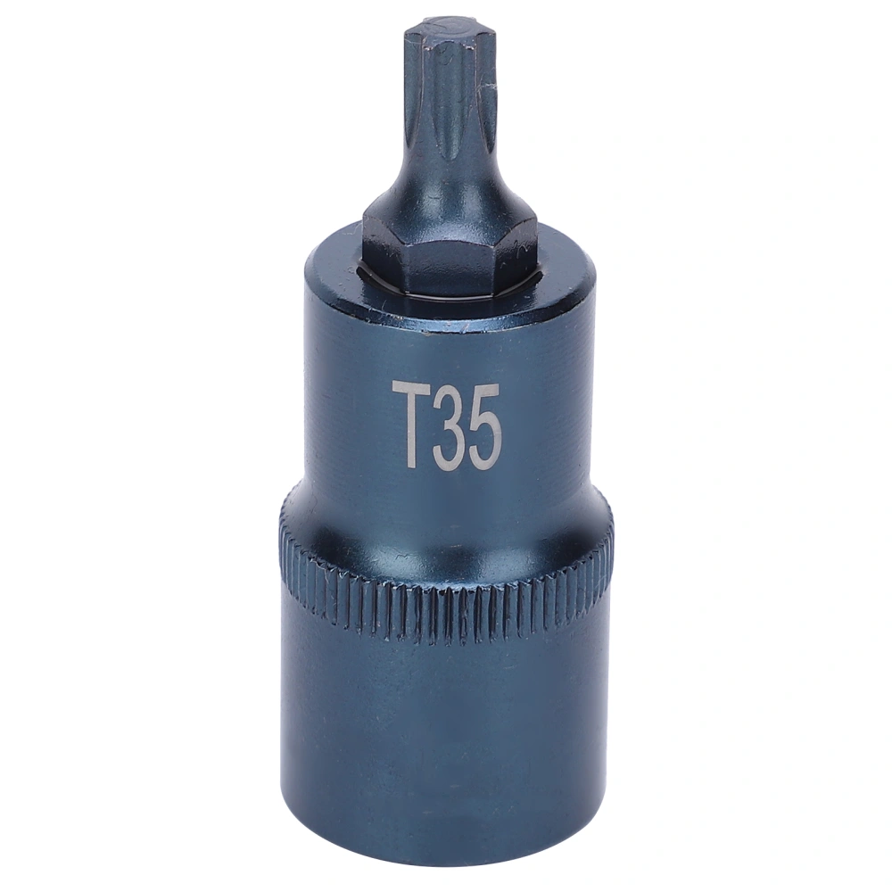 Star Screwdriver Bit Socket S2 Alloy Steel for Automobile Maintenance T35 22x55mm