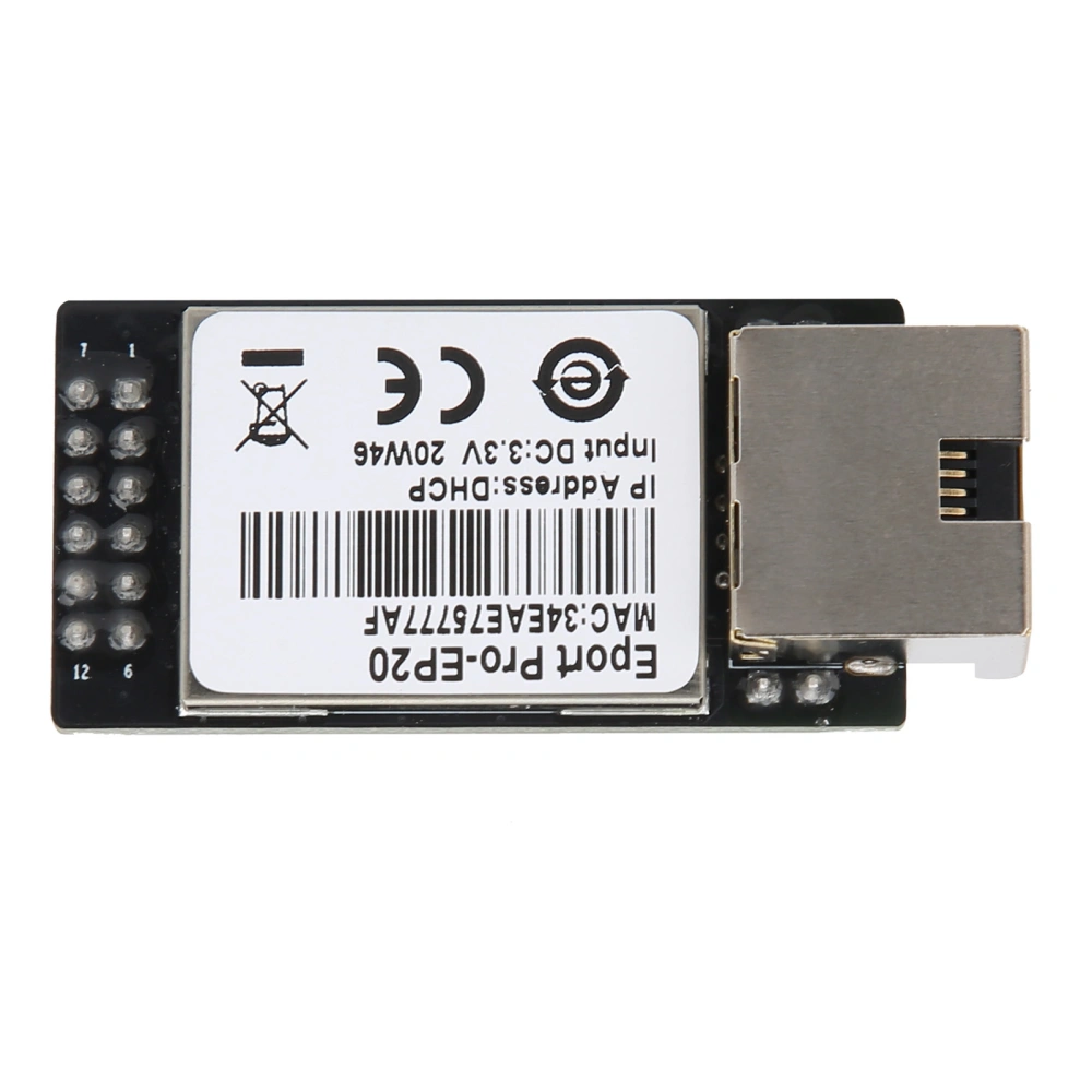 Serial to Ethernet Module TTL Networking Server IndustrialGrade Network Port for Linux System