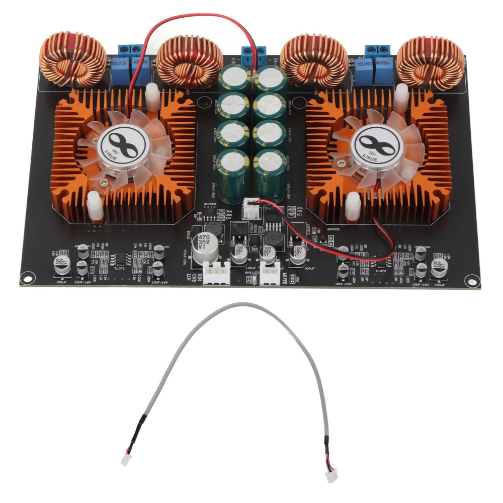 D‑Class Power Amplifier Board Double Core Digital Module 2x600W YJ‑TPA3255 DC24V‑48V