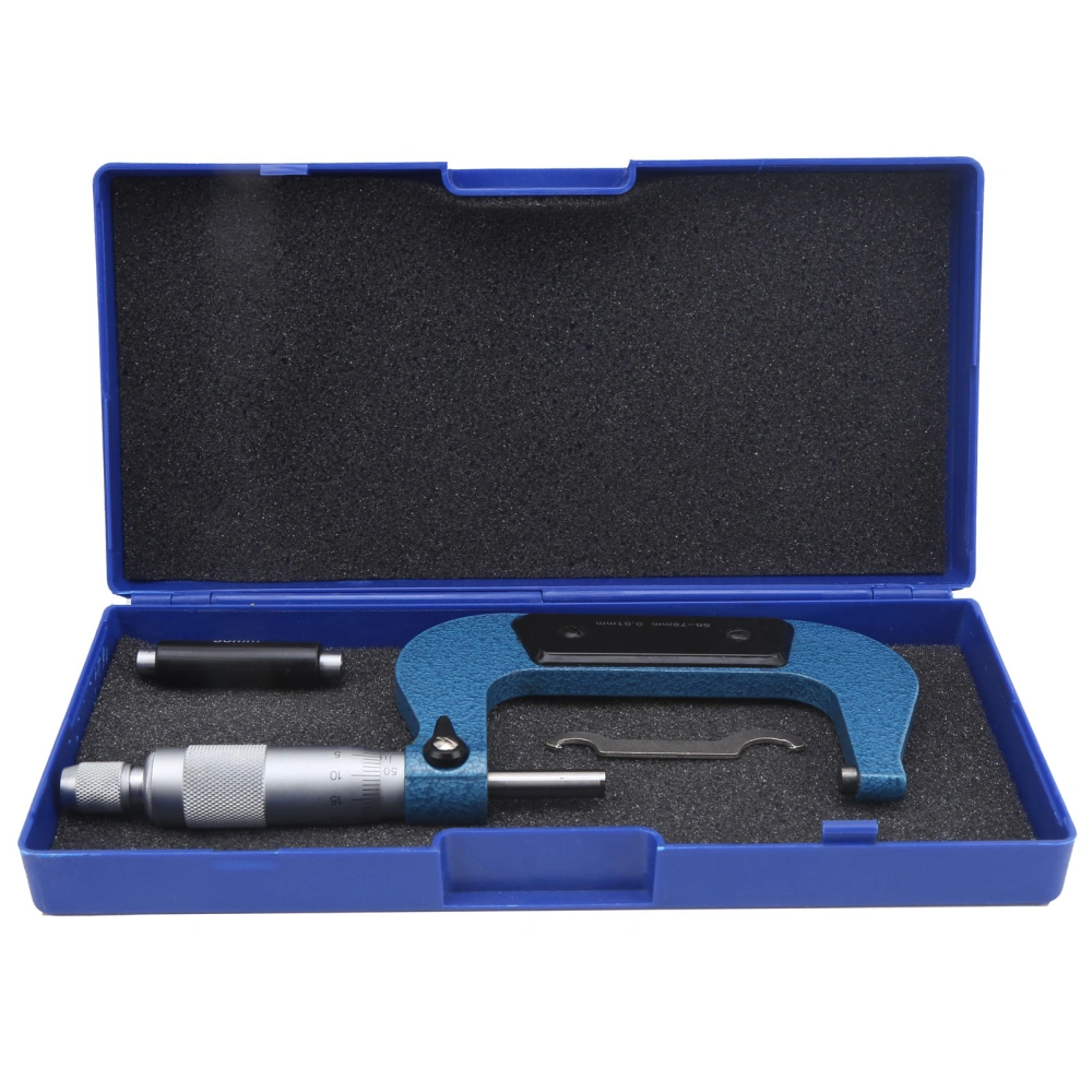 Micrometer Ordinary Outside Diameter HighAccuracy Spiral Measuring Instrument 5075mm