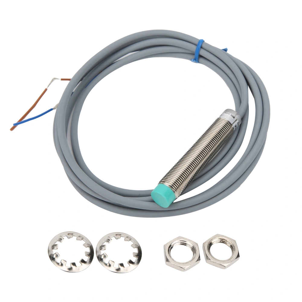 BERM Proximity Switch Brass Cylindrical 2‑Wire NO Inductive Power Control Equipment 10‑30VDC