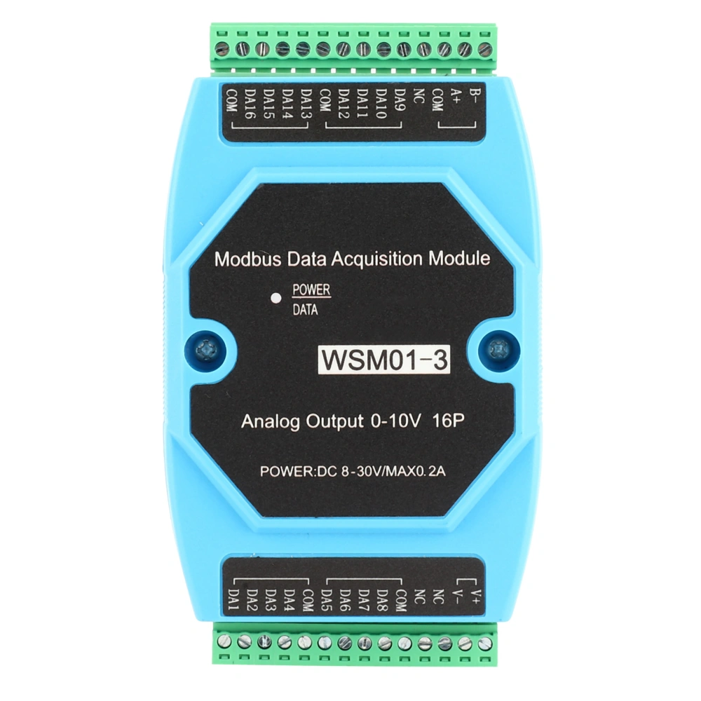 Voltage Acquisition Output Module for Equipment Monitoring 16DA 0-10V 1818200 WSM01-3