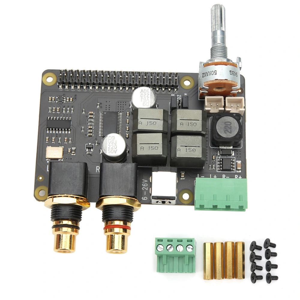 Expansion Board HiFi DAC+AMP Digital Audio Amplifier Music Player for Raspberry Pi X5500