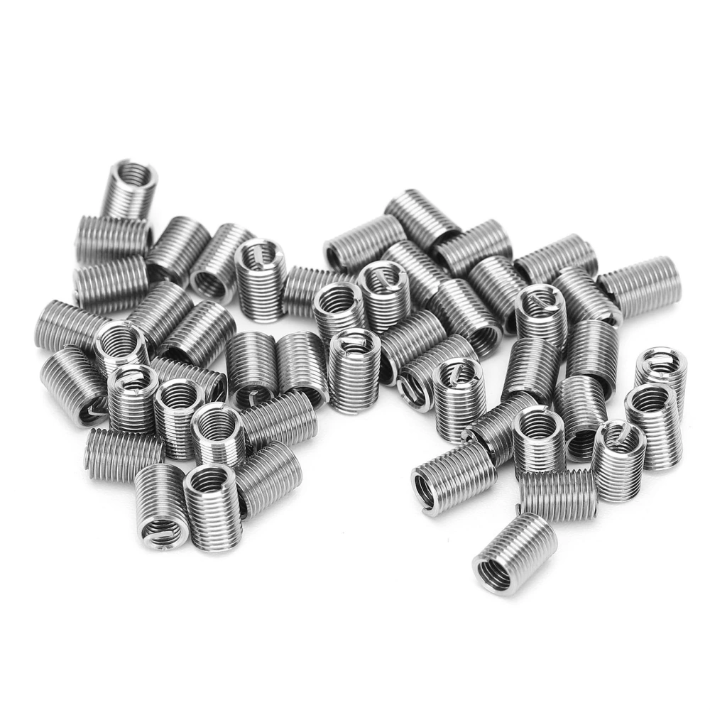 50Pcs Wire Thread Insert M3.5 x 0.6 Threaded Protection Socket Screw Bushing Repair Nut3D