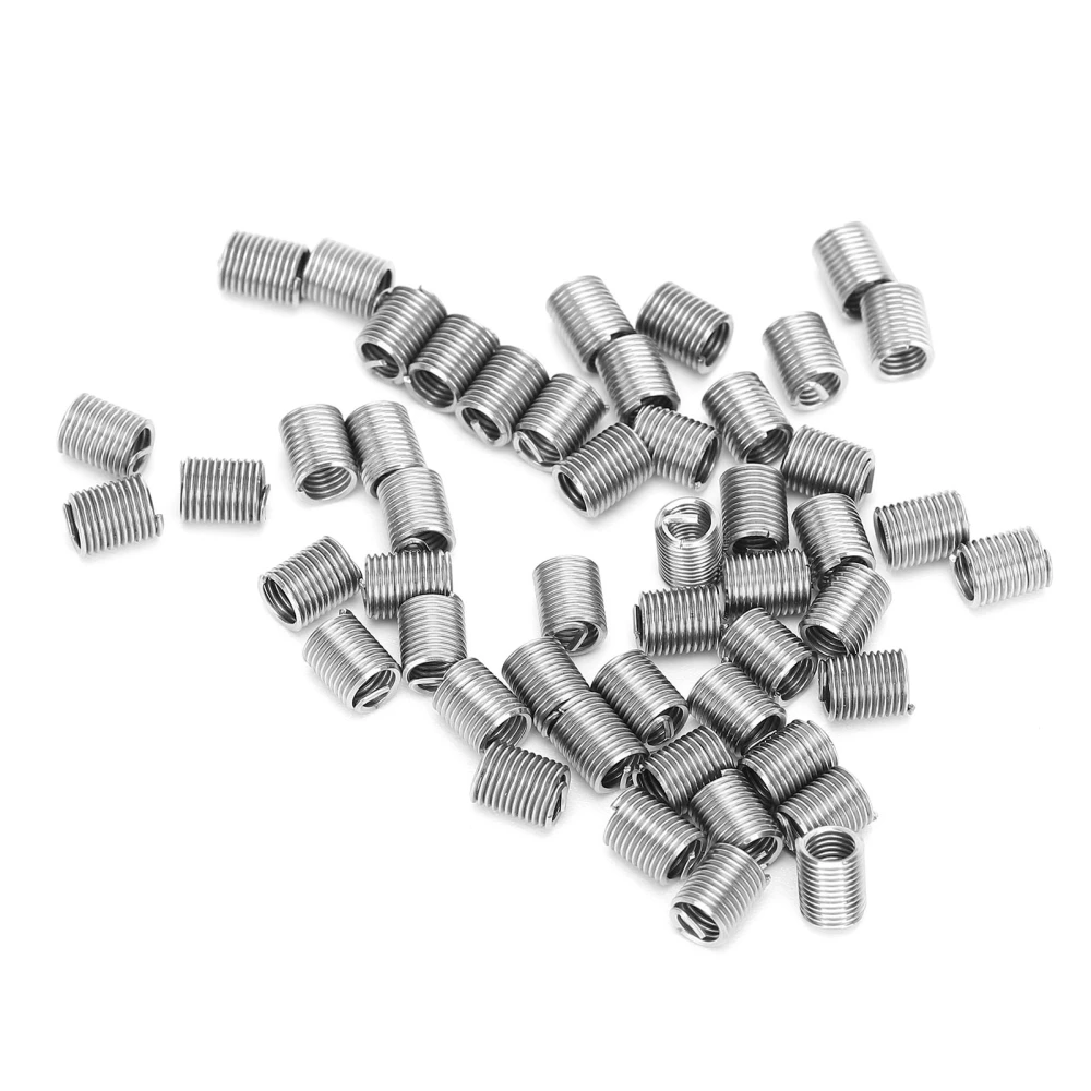 50Pcs Wire Thread Insert M3.5 x 0.6 Threaded Protection Socket Screw Bushing Repair Nut2.5D