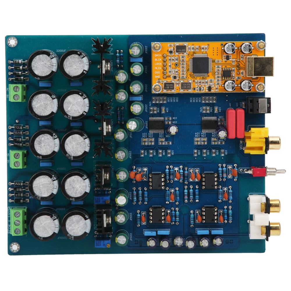 Decoder Board for Coaxial Fiber USB Input DAC Decoding Module AK4396VF+AK4113 912V