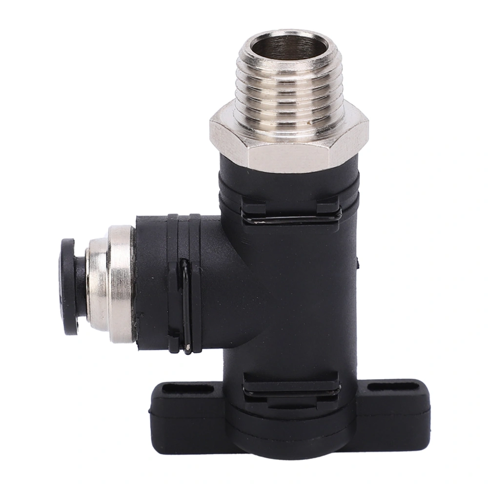 Pneumatic Switch PT1/4in SelfLocking Connector Air Valve Accessories BL602 0.8MPa