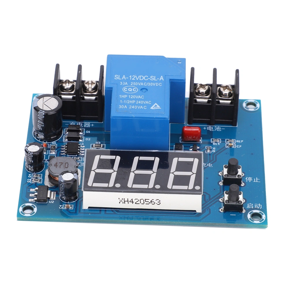 Battery Charging Control Module AntiOvercharge Digital Voltage Control Board XHM613