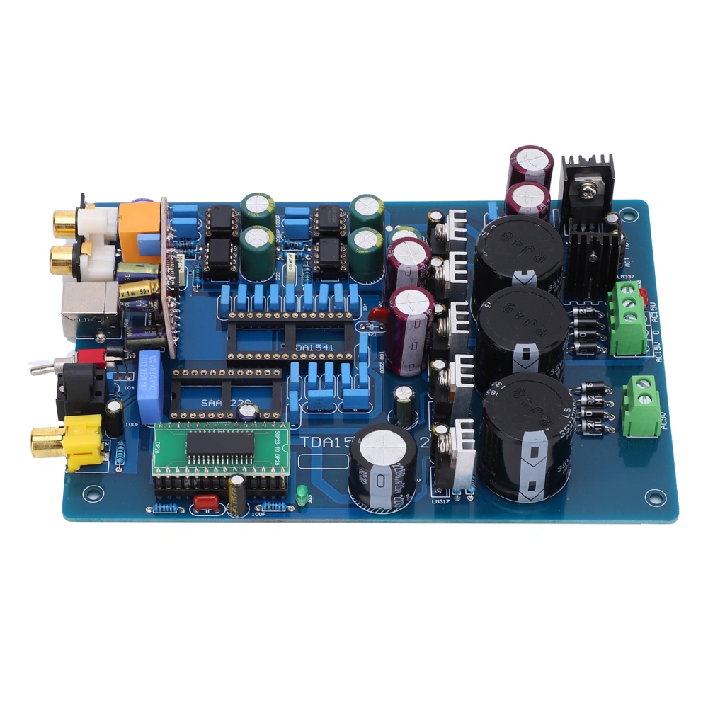 Coaxial Decoder Board Fiber Audio Amplifier Parts Electronic Components CYJ-TDA1541