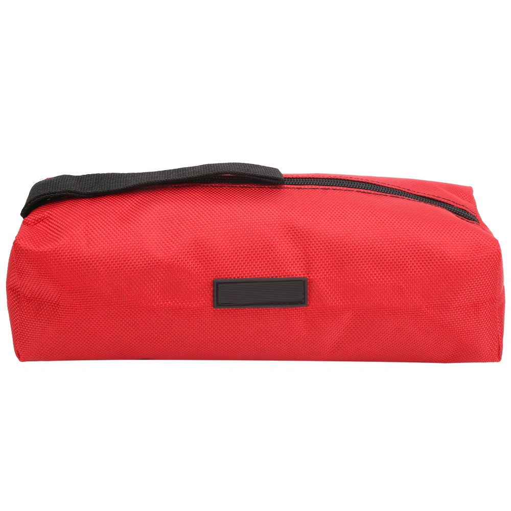 Tool Bag Thickened Multifunctional Waterproof Oxford Cloth Electrician Storage ToolkitRed