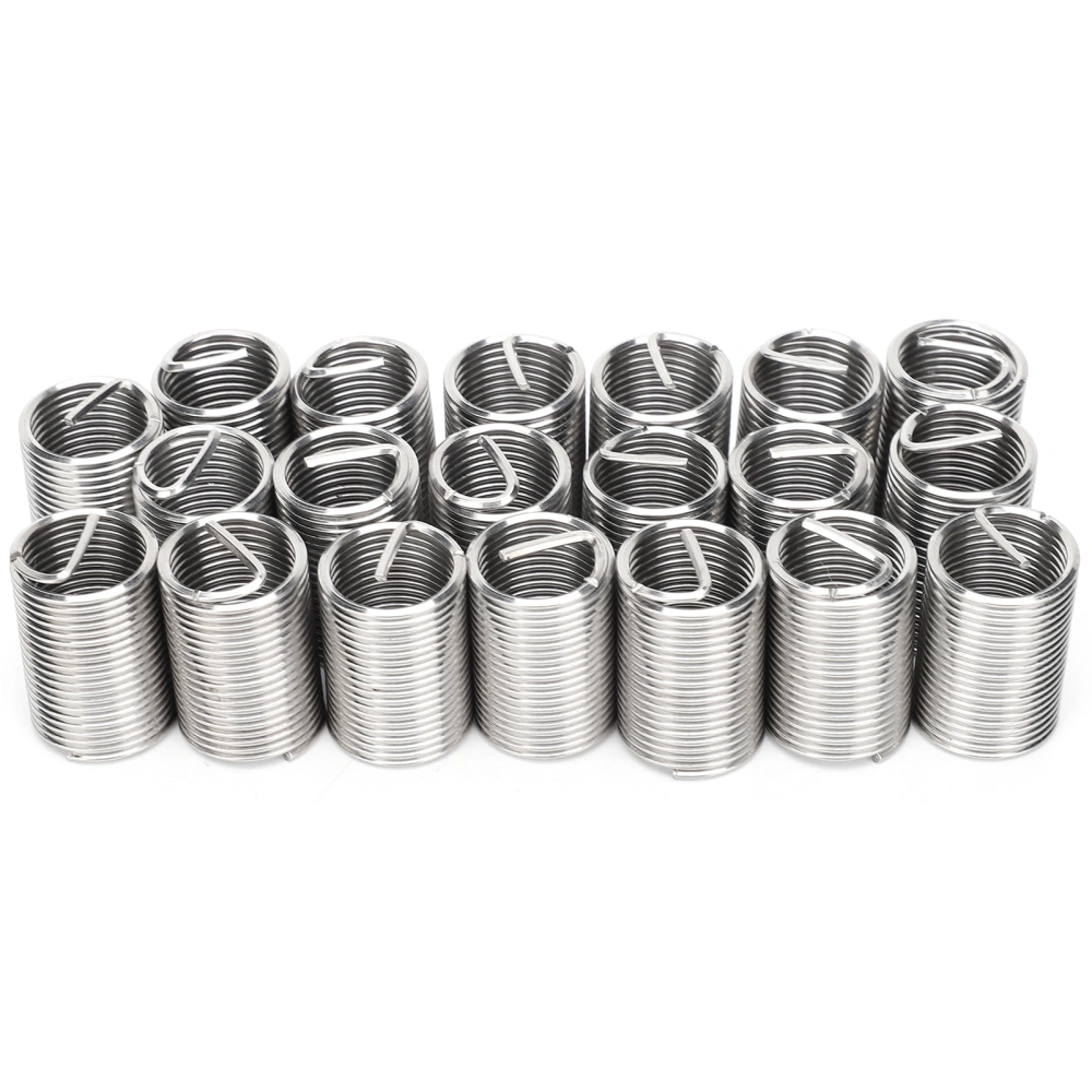 20Pcs Thread Repair Reducer Nut Thread Conversion Sleeve Bushing Screw Fastening M12 x 1.252.5D