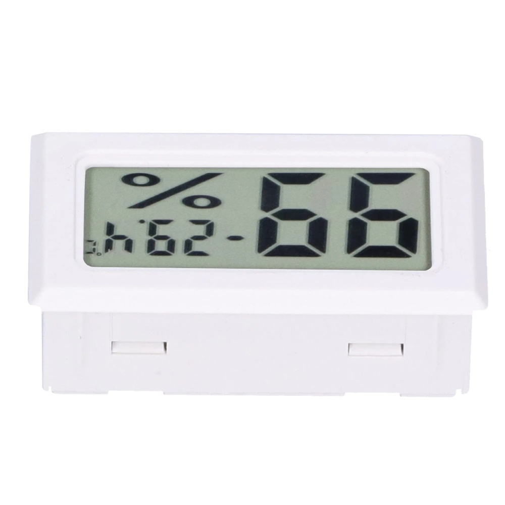 Digital Display Temperature Meter ABS Environment Indoor Thermometer for Smart Home FY11001White