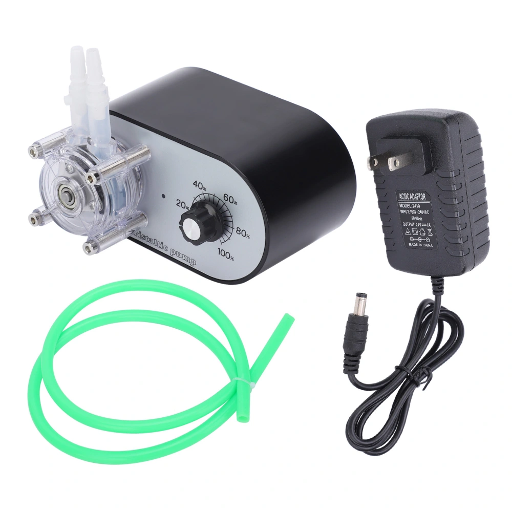 Peristaltic Pump Single Head High Flowing for Experiments 114-500ml/min AC100-240VUS Plug