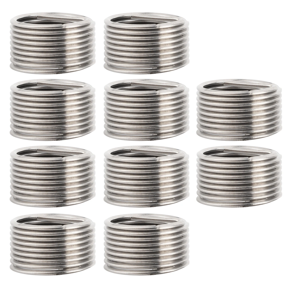 10pcs Thread Repair Insert Kit for Metric and Imperial Threaded Holes Conversion M16 x 1.5 x 1D