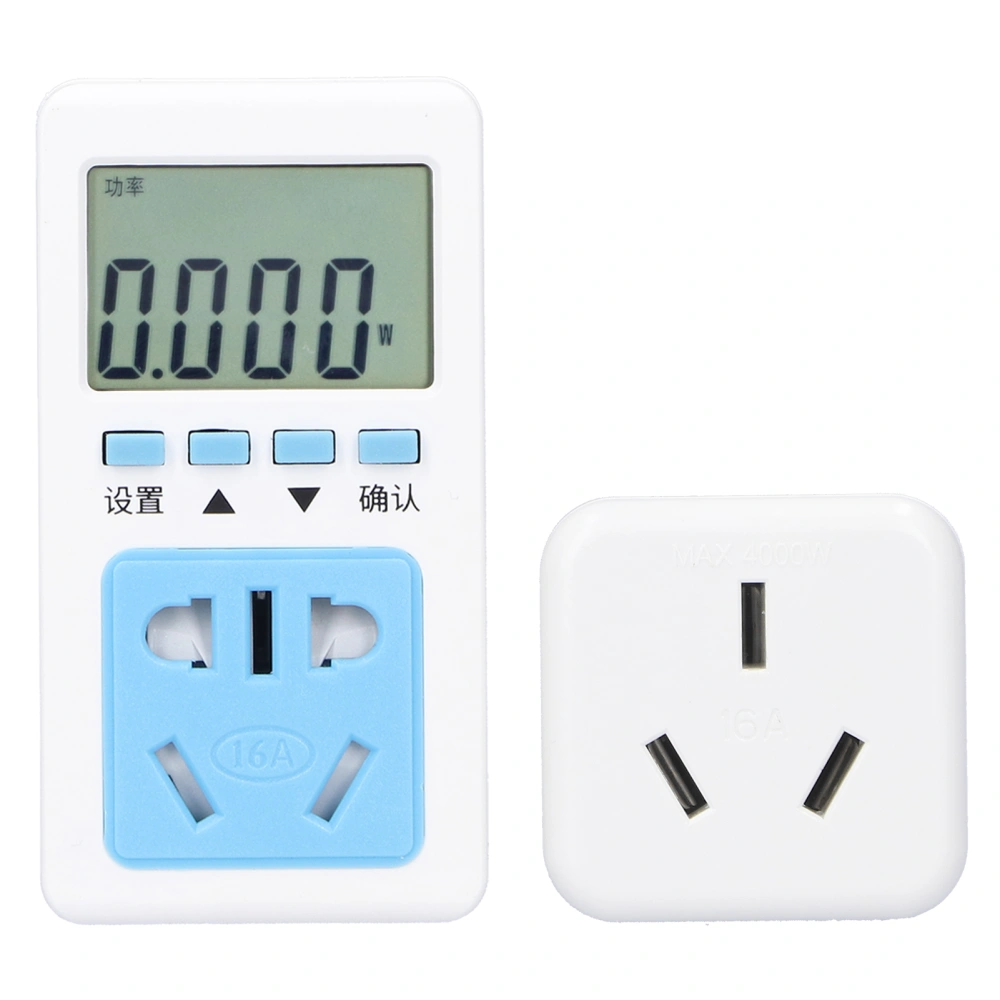 Electricity Power Meter Socket Consumption Detector Energy Analyzer Micro Home Converter AU Plug 250V