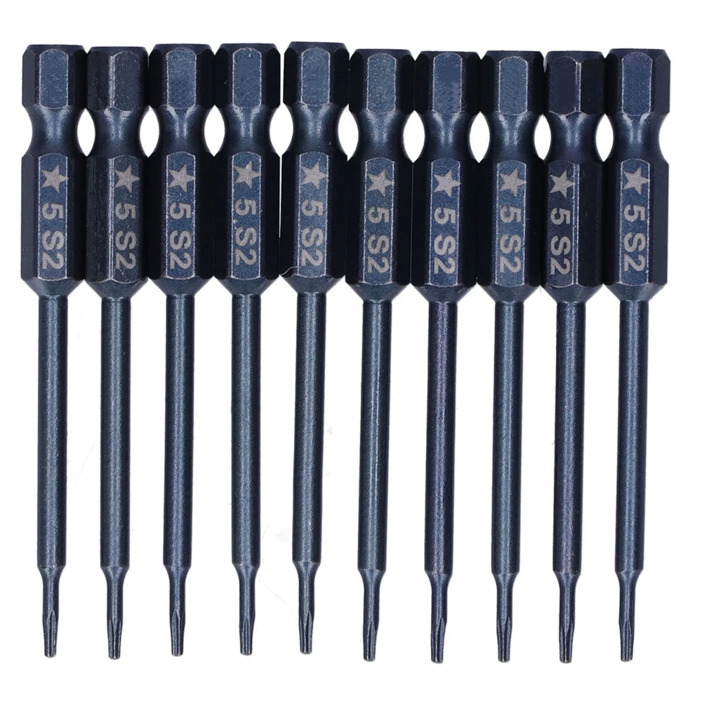 10Pcs Screwdriver Bit Electric Magnetic Pentalobe S2 Alloy Steel Hand Tool Hardware