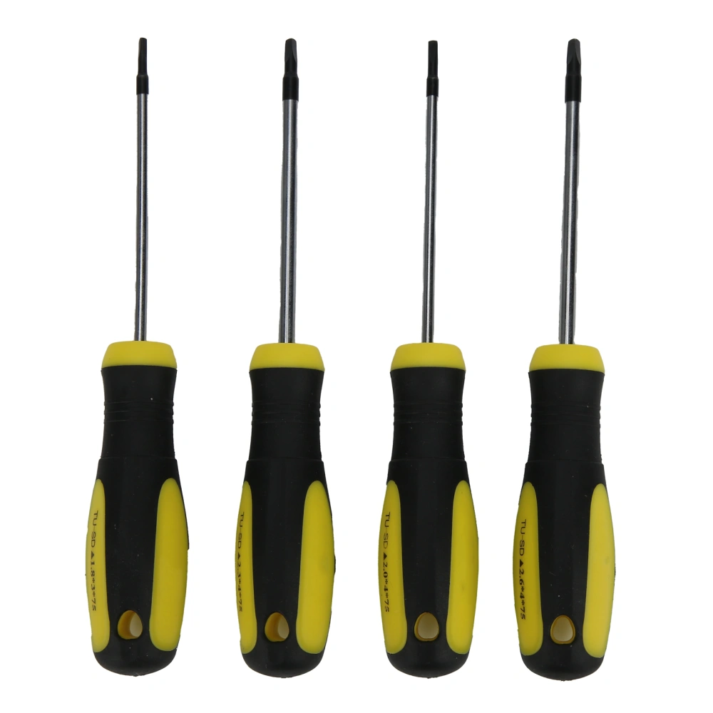 4Pcs SpecialShaped Screwdriver Triangular Accurate Repair Tools S2 Hardware TU780E(SD)