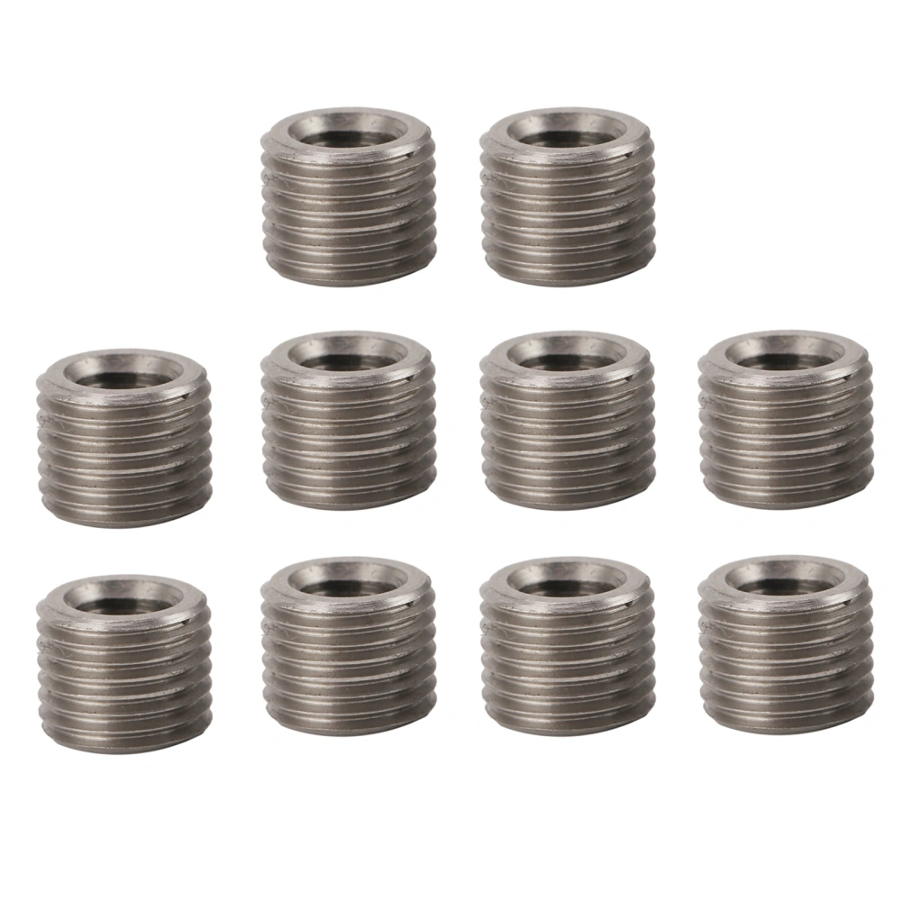 10Pcs Thread Repair Nut Durable Stainless Steel Repairing Hardware Accessories M3 M5 4MM