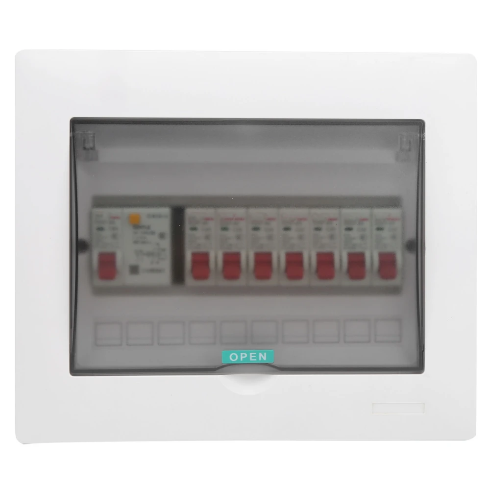 Distribution Box Indoor Lighting Concealed 7 Way 1P Leakage Protection Switch 63A 230/400V