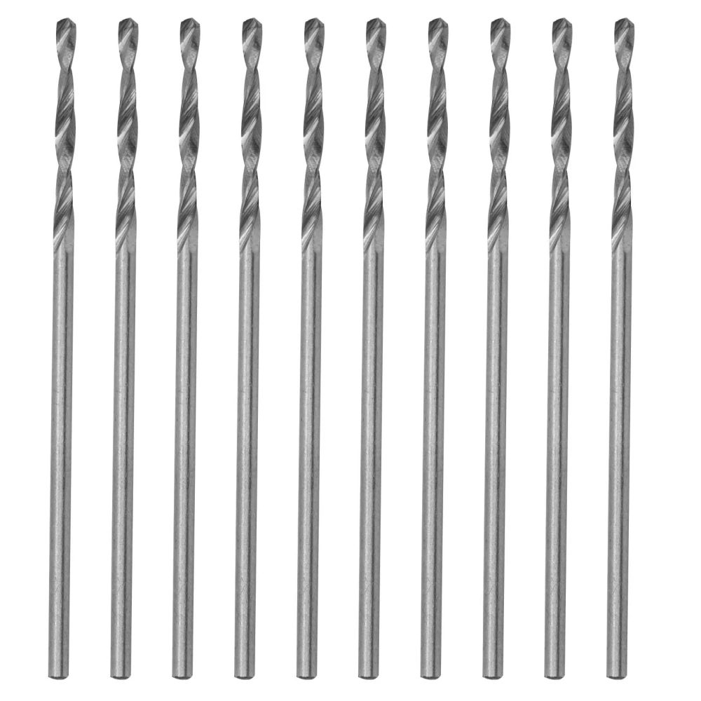 10pcs Straight Shank Twist Drill Bit Bead Punch Drill Bits Accessory Parts Set 1.4mm